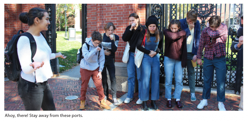 40 Person Unmasked Tour Floats Through Campus Like Medieval Plague Ship