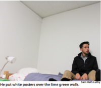 Student Trying To Give Dorm Cold, Emotionally Distant Feel Of Home