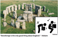Archeologists Discover Stonehenge Lifted By People Putting Their Legs Into It