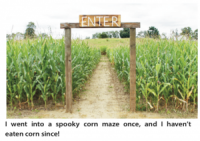 Spooky Corn Maze Returns To Dreary Existence As Dumb Little Cornfield
