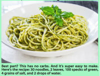 You Gotta Try Putting Pesto On Your Pasta, FDA Reports