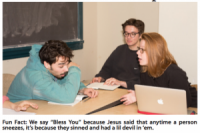 Student Wonders if Whispering “Bless You” In Lecture Will Count Towards Participation