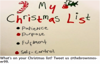 Little Kid’s Christmas Wish List Weirdly Introspective