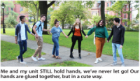 Tight-Knit Unit Holds Hands Everywhere They Go