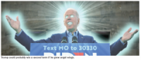 Blinding Rays Of Light Emanate From Joe Biden's Mortal Frame As He Wages Final Battle For Soul Of Nation
