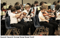Fifth Grade Orchestra Doing Horrible Job
