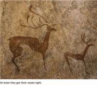 Genius Prehistoric Cave Art Literally The Shittiest Representation Of Deer To Ever Exist