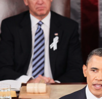 Obama Eloquently Interrupts Nation's Annual Tradition of Watching Bottom Half of Biden's Face