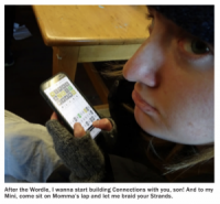 Out-Of-Touch Mom Clinging To A Bygone Era Still Doing The Wordle