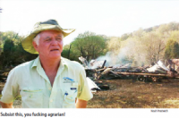 Subsistence Farmer Learns His Lesson as Forest Fire Burns Down His Hut