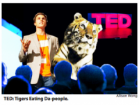 Brilliant Young Innovator Releases Wild Tiger Into Crowd During Ted Talk