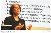 Paxson's Strategic Plan Just The Word "Trajectory" Printed 3,547 Times
