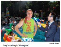 Mayor Vows To Investigate Who Spent The Pension Fund On Awesome Pool Party At The Mayor's House 