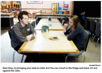 Ratty Date Going Poorly, Report Surrounding Tables